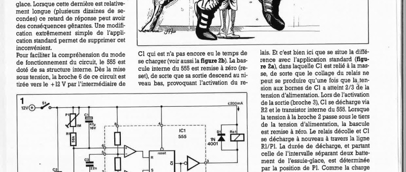 TEMPORISATEUR À DÉMARRAGE RAPIDE POUR ESSUIE-GLACE