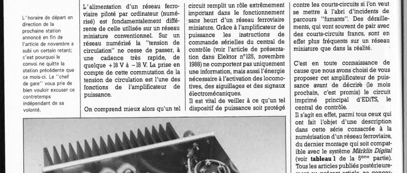 EDiTS: l`amplificateur de puissance