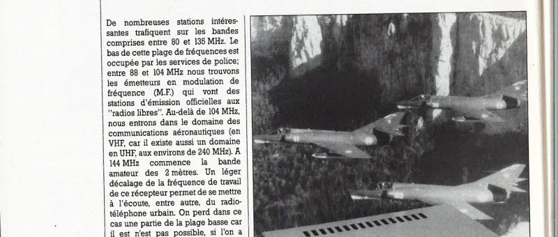 récepteur VBF M.A. et M.F.