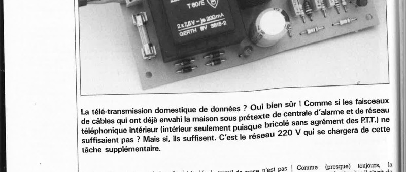 modem secteur
