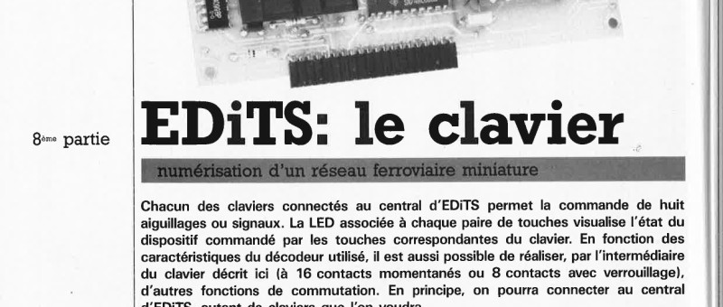 EDiTS: le clavier
