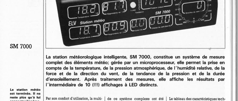 station météo intelligente