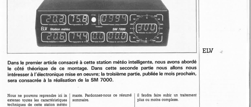 station météo intelligente