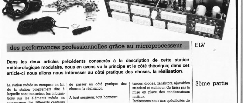 station météo intelligente