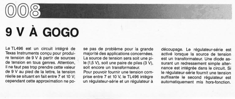 9 V A GOGO