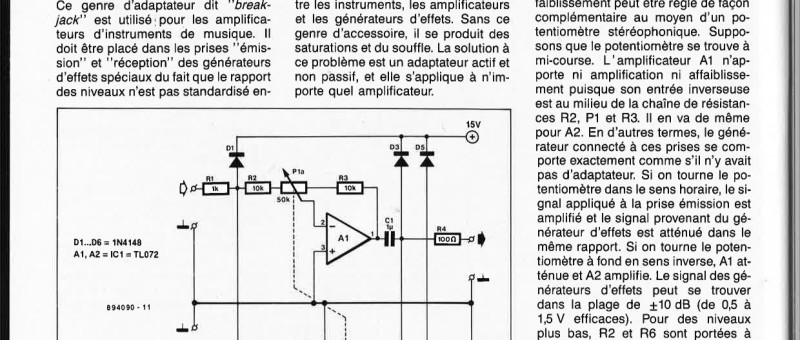 ADAPTATEUR DE BREAK.JACK