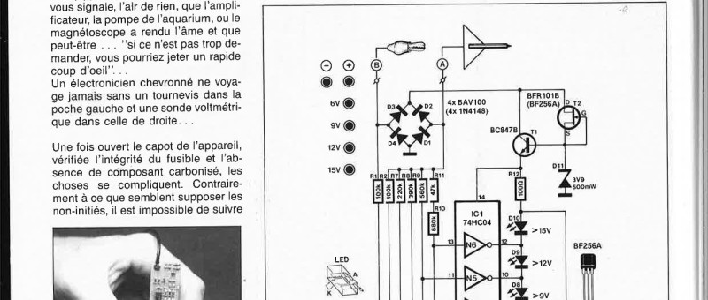 SONDE VOLTMÉTRIQUE A CMS
