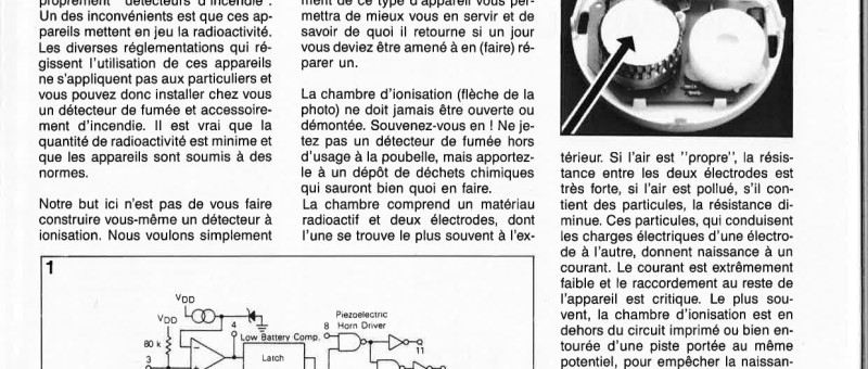 DETECTEUR DE FUMÉES