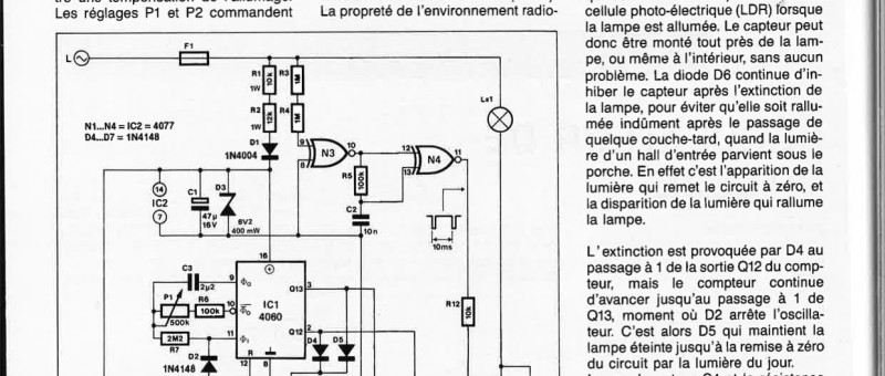 LAMPADAIRE DE PORCHE ÉCONOMIQUE