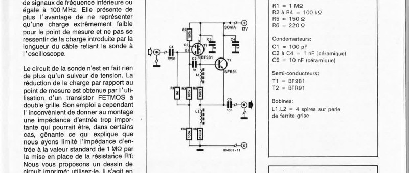 SONDE HF