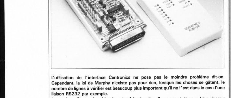 moniteur Centronics