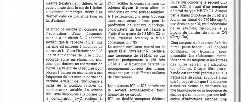 inductancemètre BF