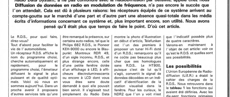 R.nS.: Radio Data System