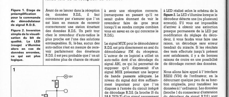 logiciel de décodage de signal R.ns. 