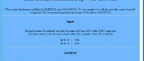Pilotage de la centrale USB via HTML