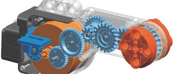 Nouvelle brique moteur Lego MINDSTORMS® NXT