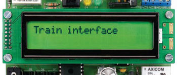 Interface pour train électrique