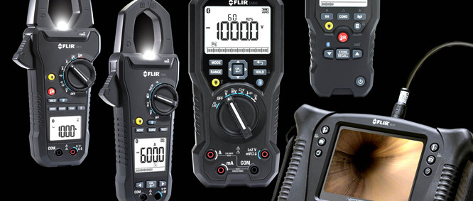 Nouvelle ligne d'outils FLIR de test et mesure électrique