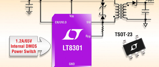 Régulateur flyback, isolé, sans photocoupleur, délivrant jusqu’à 6 W