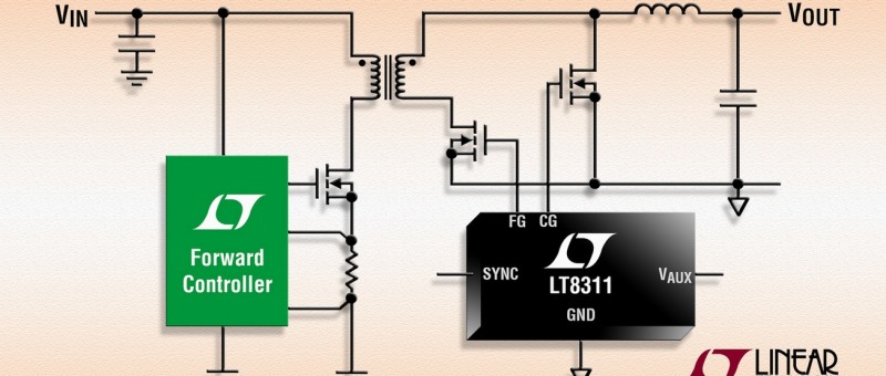 Pilote de MOSFET pour convertisseur direct synchrone