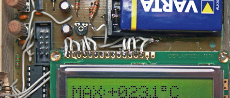 Projet nº 57 : thermomètre à maximum & minimum