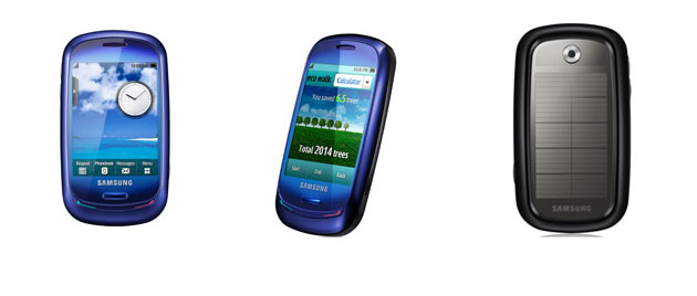 Portable bleu pour planète verte