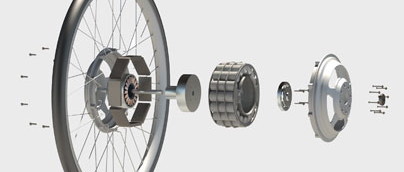 Moyeu électrique pour vélo