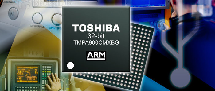 Nouveau microcontrôleurs à 32 bits ARM9 Toshiba