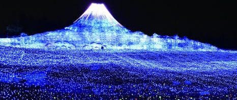 Une montagne de LED