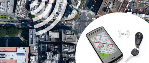 Slimme sleutel vertelt waar de auto staat