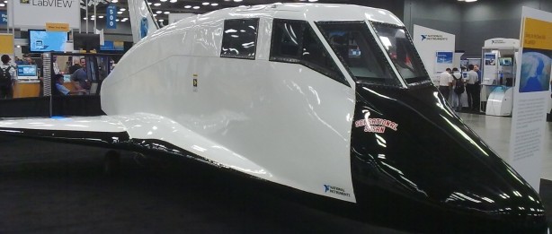 Une navette spatiale faite maison