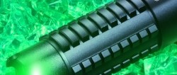 Pointeur laser visible depuis l'espace