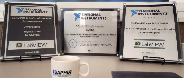 Une entreprise française primée deux fois par National Instruments !