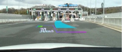 Grootste head-up display voor auto’s