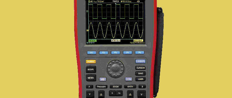 Draagbare oscilloscoop met multimeter-functies