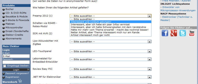 Machen Sie ''uns'' noch besser!