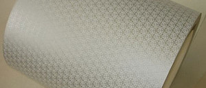 Silbertapete stoppt Elektrosmog