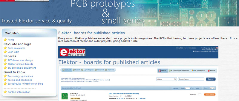 Elektor PCB Service: the one-stop  PCB shop