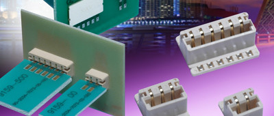 Connecteur de bord de carte, monobloc et traversant
