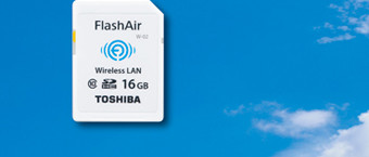 Toshiba FlashAir : une carte SD mains libres !