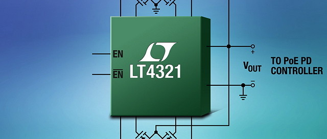 Plus de tension et moins de pertes pour les PoE PD