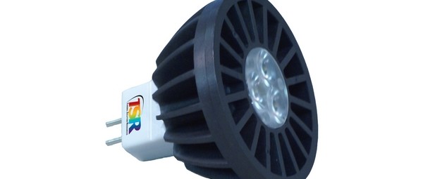 Kleinste draadloos bestuurde LED-lamp