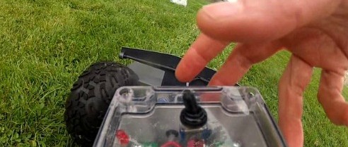 Roboter auf Zeckenjagd