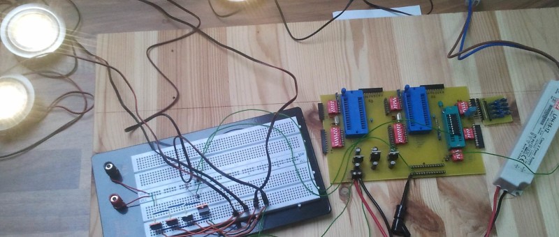 Project: dimmable outdoor lighting