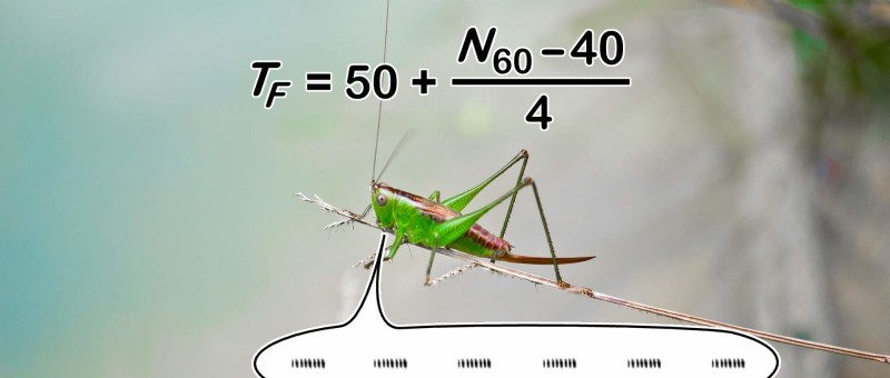 Emulating a Thermometer Cricket with Arduino