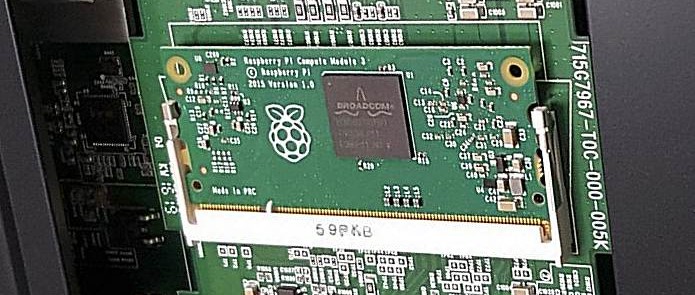 Raspberry Pi Compute Module 3 pour produits grand public