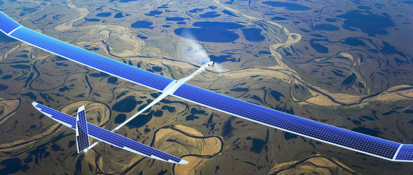 Projet SkyBender : la 5G par drones solaires