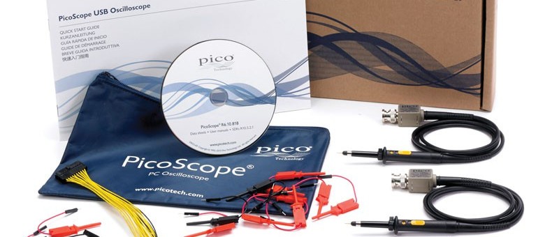 Banc d'essai : oscilloscope USB PicoScope 2208B MSO 