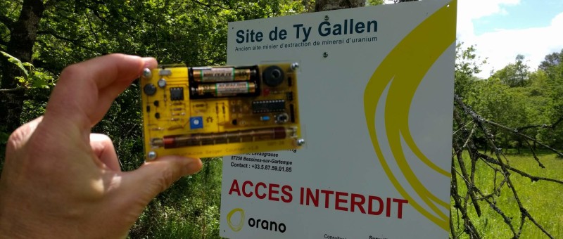 Banc d’essai : détecter la radioactivité avec le compteur Geiger en kit de MightyOhm