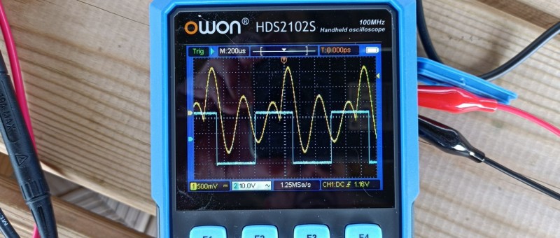 Banc d’essai : Owon HDS2102S oscilloscope portable à 2 canaux 100 MHz, multimètre et générateur de signaux